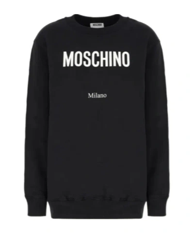 MOSCHINO CREW NECK SWEATSHIRT