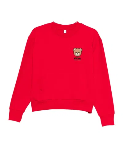 MOSCHINO TEDDY-PRINT SWEATSHIRT