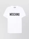 Moschino Cotton T-shirt With Logo Print