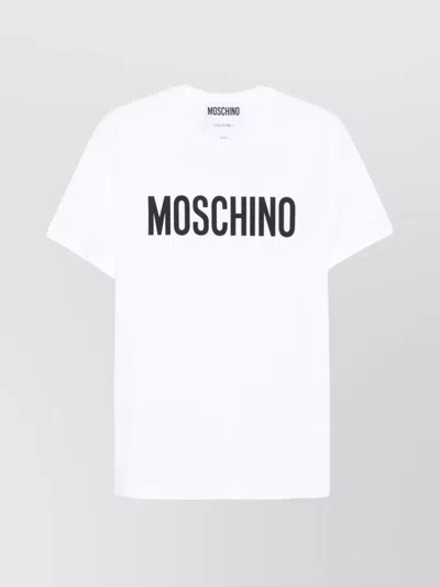 MOSCHINO CREW NECK T-SHIRT SHORT SLEEVES