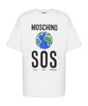 Moschino Couture Tshirt With Print In White