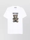 Moschino Teddy Bear Print Crewneck T-shirt