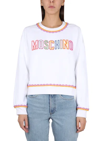 MOSCHINO CREWNECK SWEATSHIRT