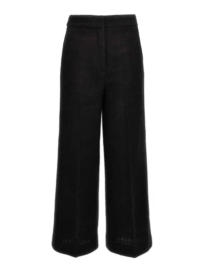 MOSCHINO CROPPED BOUCL PANTS