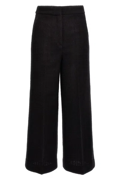 MOSCHINO MOSCHINO CROPPED BOUCLÃ¨ PANTS