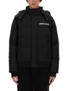 Moschino Men's Down Jacket With Logo