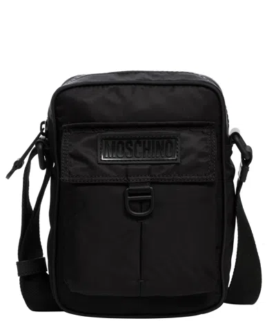 Moschino Crossbody Bag In Black