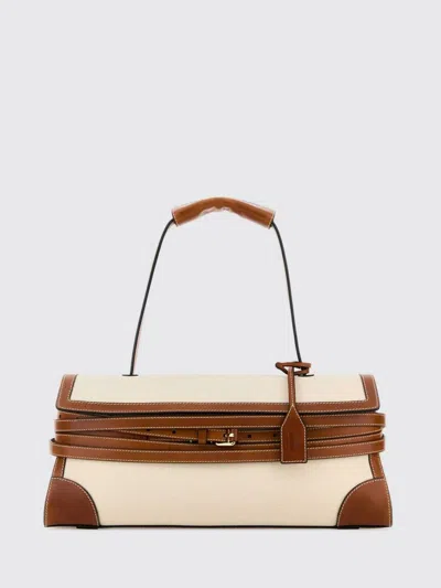 Moschino Crossbody Bag  Woman Color Natural In Blue