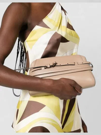 Moschino Crossbody Clutch Bag Adjustable Strap Handle