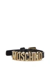 MOSCHINO CRYSTAL LETTERING BRACELET