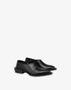 Moschino Cuban Heel Shootie In Black