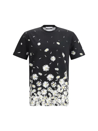 MOSCHINO FLORAL PRINT T-SHIRT