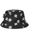 Moschino Floral-print Bucket Hat In Black