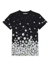 Moschino Daisy-print T-shirt In Black
