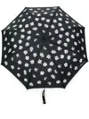 Moschino Daisy-print Umbrella In 黑色