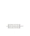 Moschino Glass Crystal-embellished Bracelet In White
