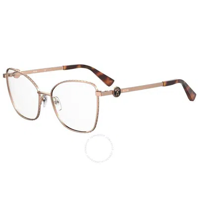 Moschino Demo Butterfly Ladies Eyeglasses Mos587 0ddb 53 In Pink