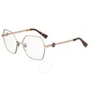 Moschino Demo Butterfly Ladies Eyeglasses Mos593 0ddb 54