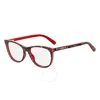 Moschino Demo Cat Eye Ladies Eyeglasses Mol524 00pa 53