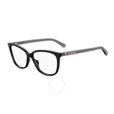 Moschino Demo Cat Eye Ladies Eyeglasses Mol546 0807 57 In Black