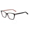 Moschino Demo Cat Eye Ladies Eyeglasses Mol547 0807 53 In Black