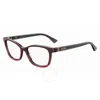 Moschino Demo Cat Eye Ladies Eyeglasses Mos558 03vj 55
