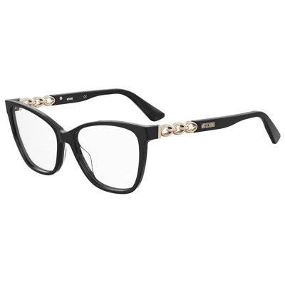 Moschino Demo Cat Eye Ladies Eyeglasses Mos588 0807 53 In Black
