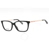 Moschino Demo Pilot Ladies Eyeglasses Mol550 0807 52