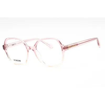 Moschino Demo Square Ladies Eyeglasses Mol616 035j 54 In Pink