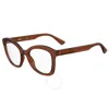 Moschino Demo Square Ladies Eyeglasses Mos636 009q 50
