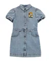 Moschino Denim Dress In Blue