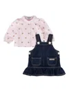 Moschino Denim Dress Set In Multi