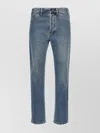 Moschino Denim Jeans With Five-pocket Design And Belt Loops