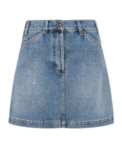 MOSCHINO DENIM MINI SKIRT