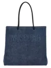 MOSCHINO DENIM SHOPPING BAG