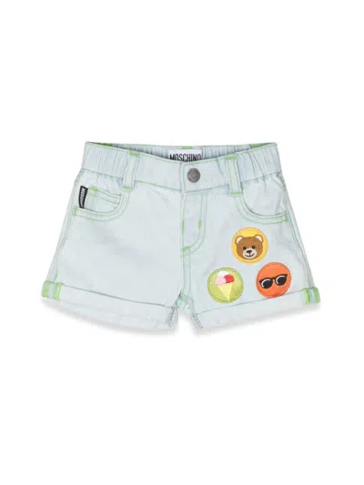 Moschino Babies' Denim Shorts