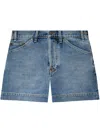 Moschino Denim Shorts In Blau