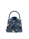 MOSCHINO DENIM SHOULDER BAG