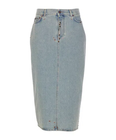 MOSCHINO DENIM SKIRT