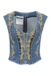 Moschino Denim Tank Top