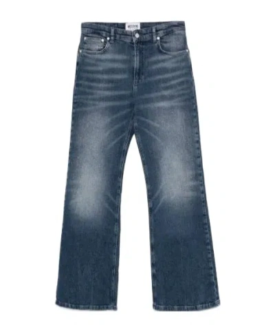 MOSCHINO DENIM TROUSERS WITH BELT LOOPS