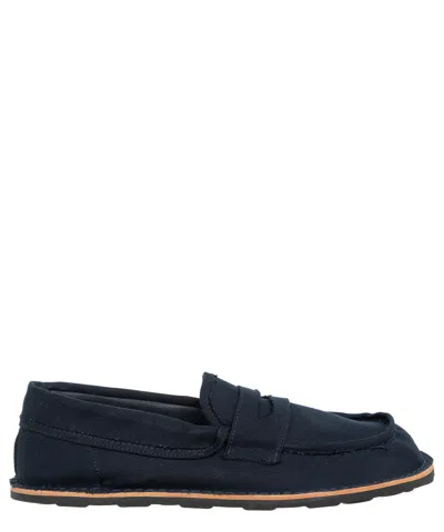 Moschino Desert College Loafers In Blue
