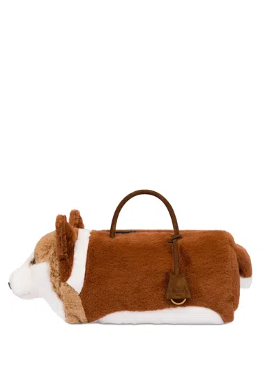 Moschino Dog Plush Tote Bag