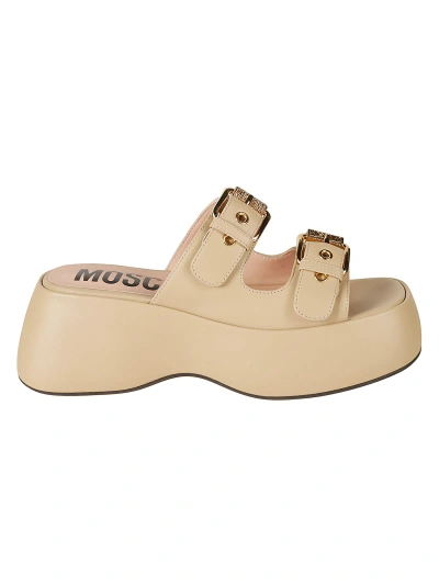 Moschino Dolly75 Sandals In Sabbia