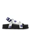 Moschino Platform Sandals In Black