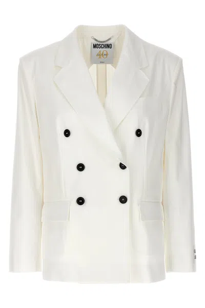MOSCHINO MOSCHINO DOUBLE-BREASTED BLAZER