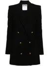 Moschino Couture Jacket Dress In Black