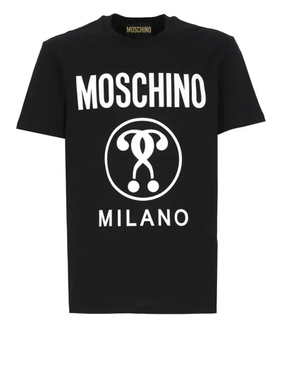 MOSCHINO DOUBLE QUESTION MARK T-SHIRT