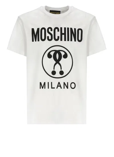 MOSCHINO DOUBLE QUESTION MARK T-SHIRT