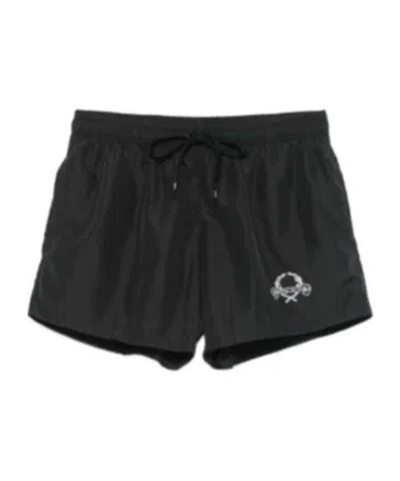 MOSCHINO DRAWLINE SWIMMING TRUNKS